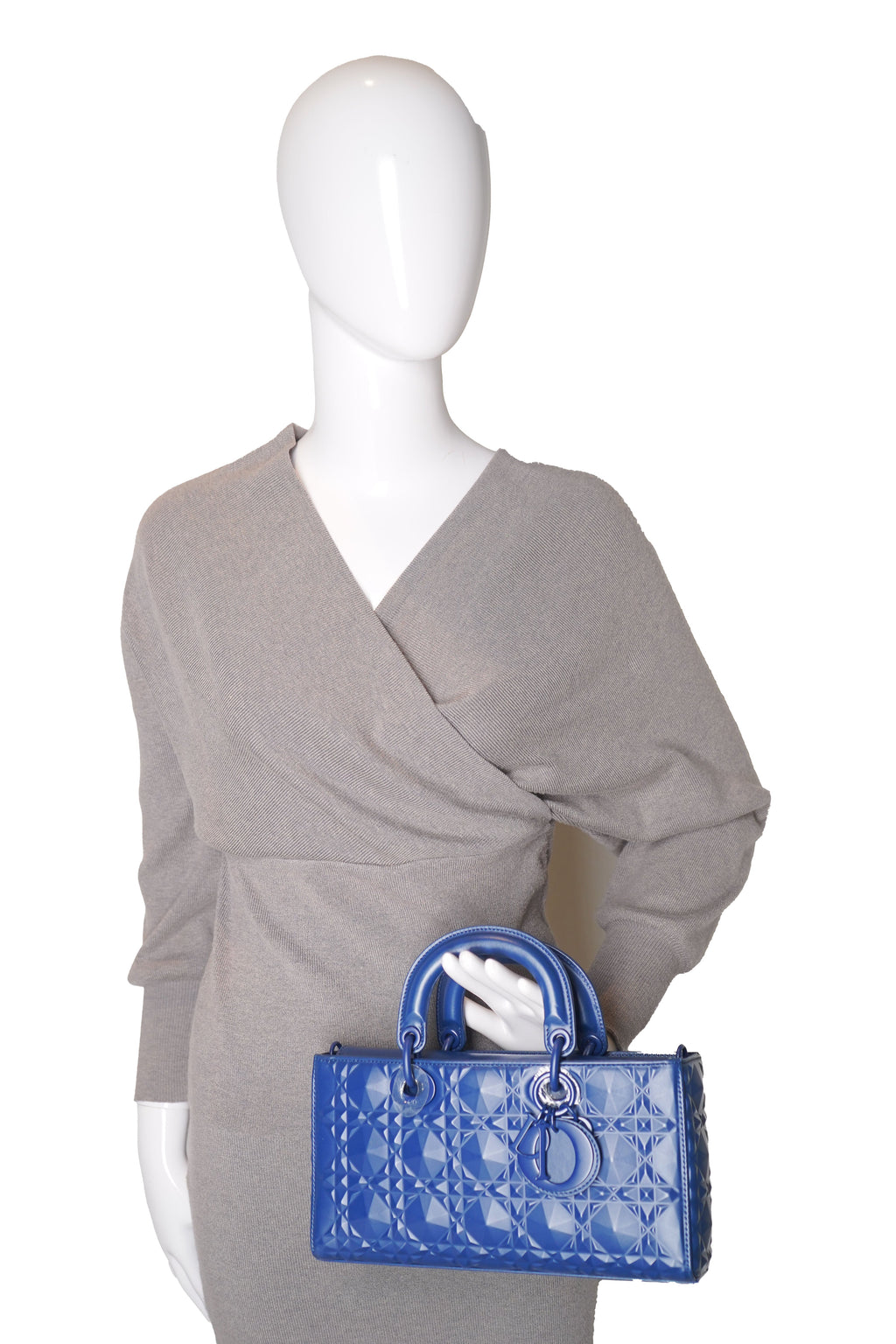 Dior - Medium Diamond Cannage Lady D-Joy