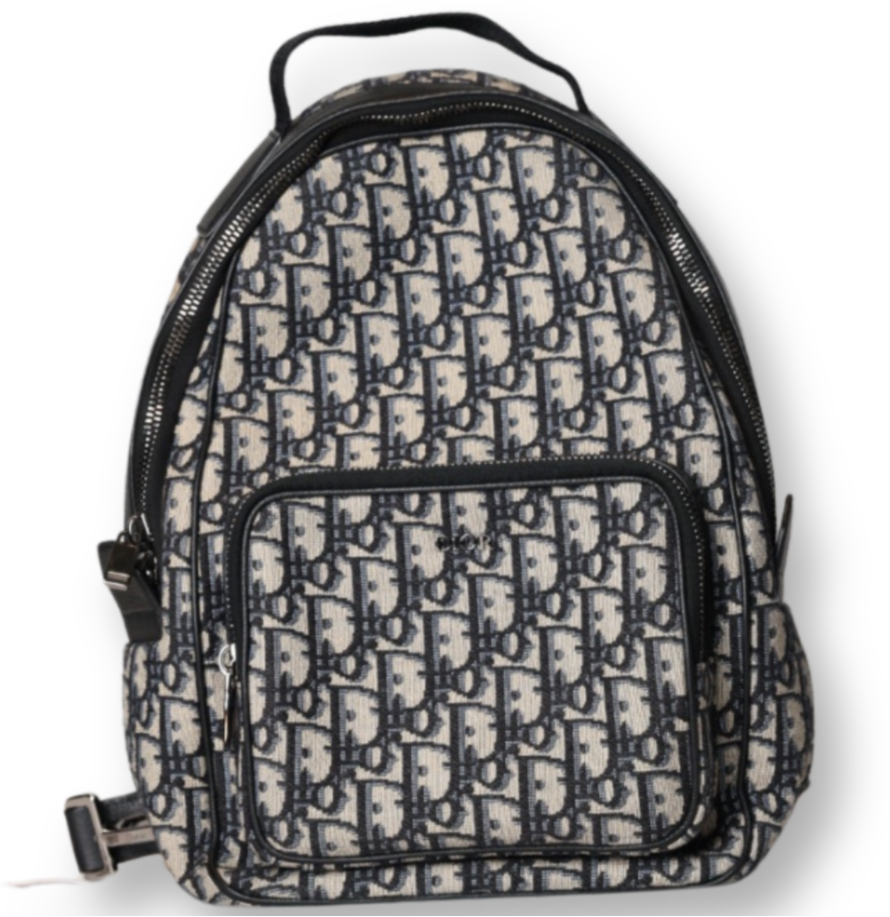 Dior - Men Oblique Jacquard Backpack